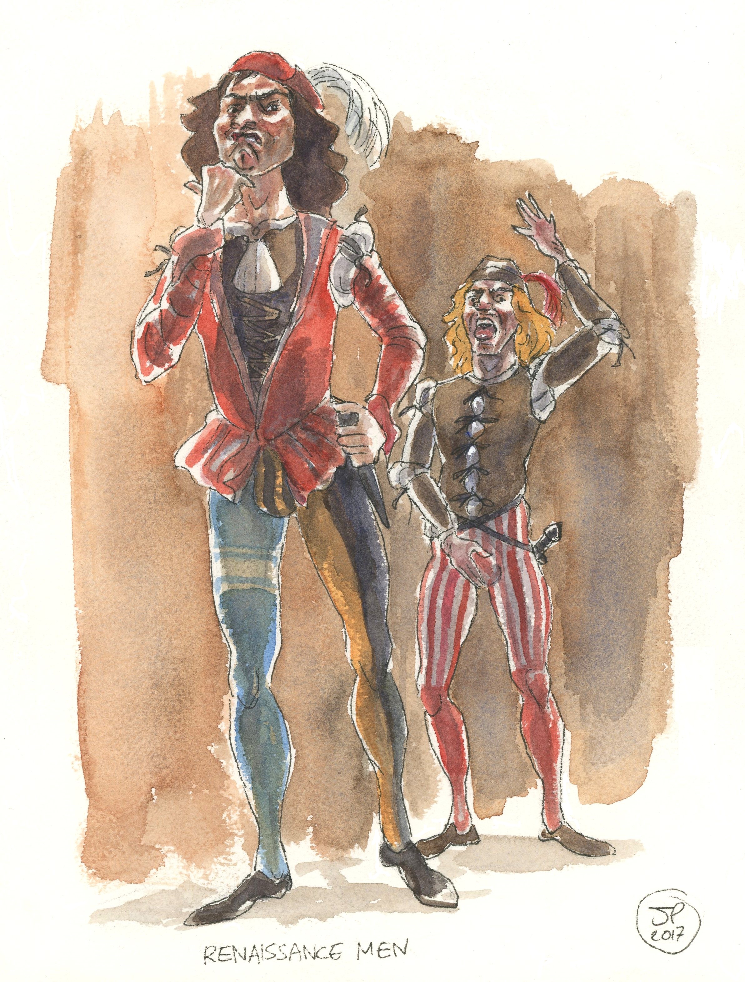 Cartoon Renaissance Man Renaissance Men | julian peters comics